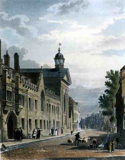 Esterno del Pembroke College, Cambridge, da 