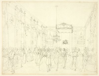 Studio per il salotto, St. James, da Microcosm of London da Augustus Charles Pugin