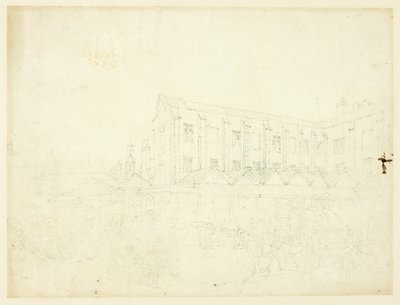 Studio per il mercato di Leaden Hall, da Microcosmo di Londra da Augustus Charles Pugin