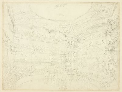 Studio per il Circo Reale, da Microcosm of London da Augustus Charles Pugin