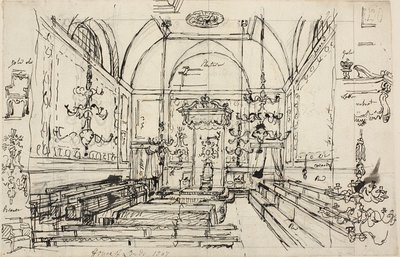 Studio per la Camera dei Lord da Augustus Charles Pugin