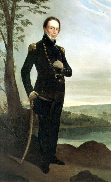 Ritratto del Capitano John Piper (1773-1851), c.1826 da Augustus Earle