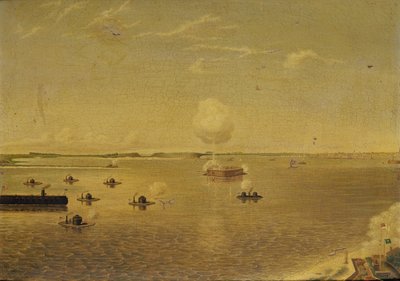Assalto a Fort Sumter, 7 aprile 1863, c.1863 da Augustus Grinevald