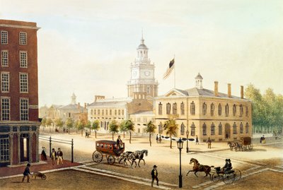 State House, Philadelphia, inciso da Deroy da Augustus Kollner