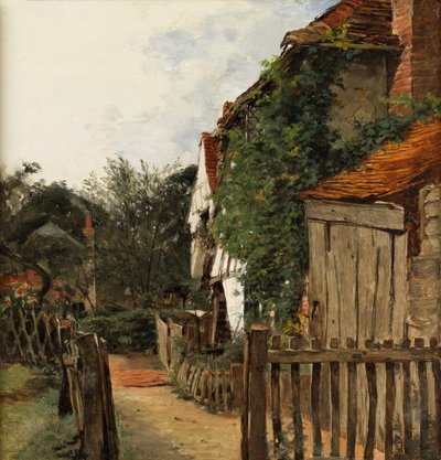 Giardino di un cottage da Augustus Leopold Egg