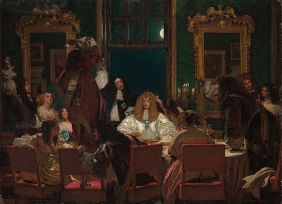 La vita di Buckingham, c. 1855 da Augustus Leopold Egg