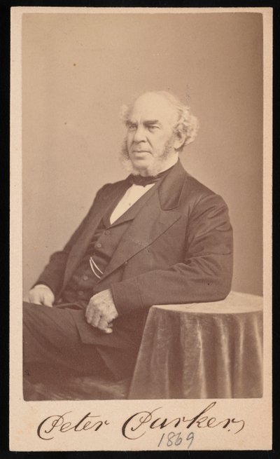 Ritratto di Peter Parker (1869) da Augustus Marshall