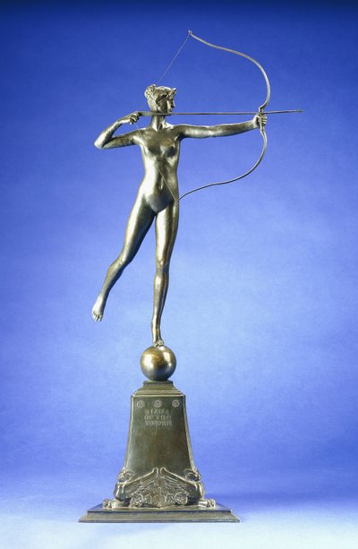 Diana della Torre, una figura in bronzo, 1899 da Augustus Saint Gaudens