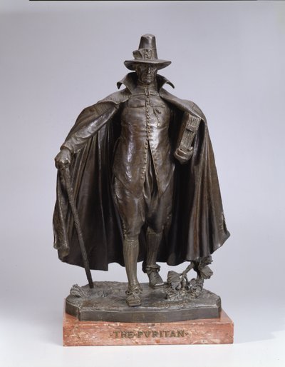 Il puritano, fuso 1899 da Augustus Saint Gaudens