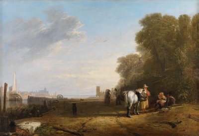 Una scena in Olanda da Augustus Wall Callcott
