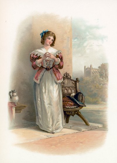 Anne Page da Le allegre comari di Windsor da Augustus Wall Callcott