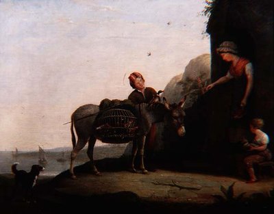 Contrattazione per il Pollame da Augustus Wall Callcott