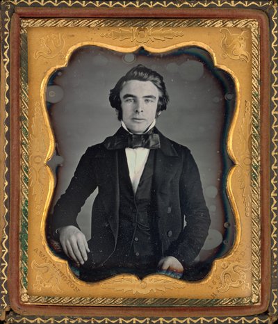 Ritratto di uomo, c. 1845 (foto) da Augustus Washington