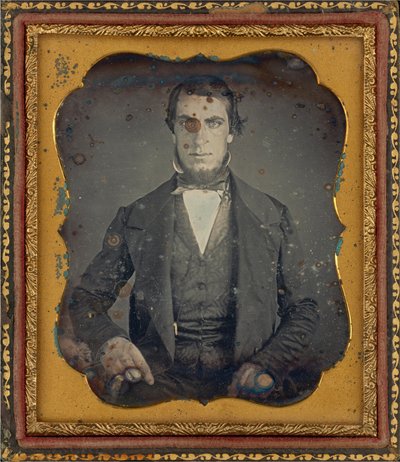 Ritratto di uomo, c. 1845 (foto) da Augustus Washington