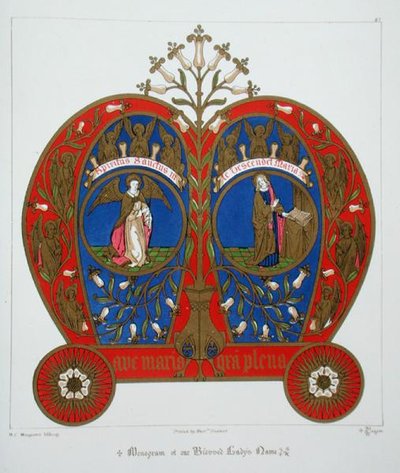 Monogramma del Nome della Nostra Beata Signora, da 