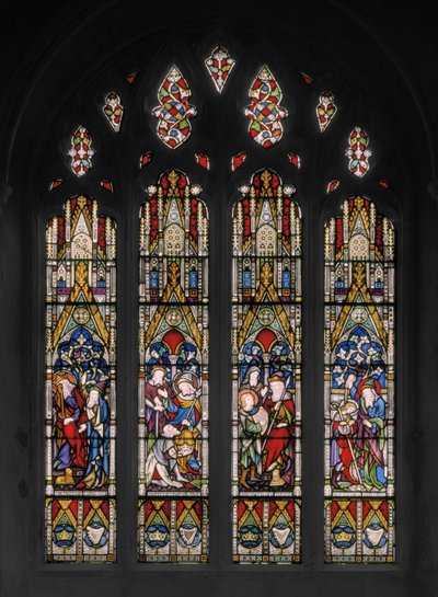 Scene bibliche di Davide e Saul, 1852 da Augustus Welby Northmore Pugin