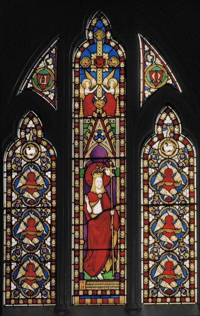 Finestra est, Cappella del Santissimo Sacramento, c.1845 da Augustus Welby Northmore Pugin