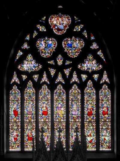 Finestra orientale con albero di Jesse da Augustus Welby Northmore Pugin