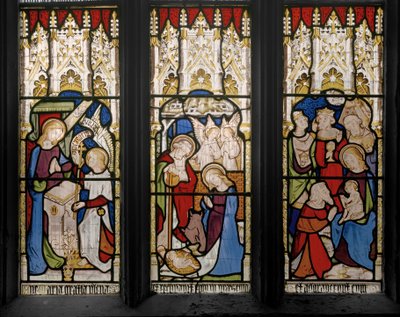Eventi della vita di Cristo e della Vergine Maria (dettaglio) da Augustus Welby Northmore Pugin