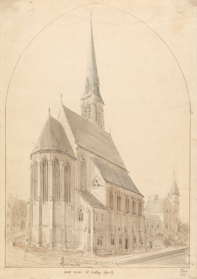 Nostra Beata Signora e San Tommaso di Canterbury, Dudley: Prospettiva da Augustus Welby Northmore Pugin