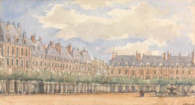 Place Royale, Parigi da Augustus Welby Northmore Pugin