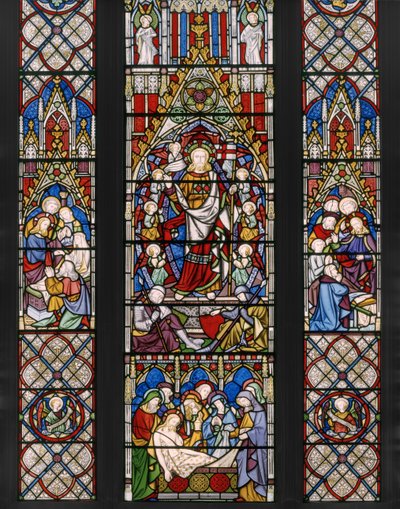 Temi della Resurrezione (dettaglio), 1850 da Augustus Welby Northmore Pugin