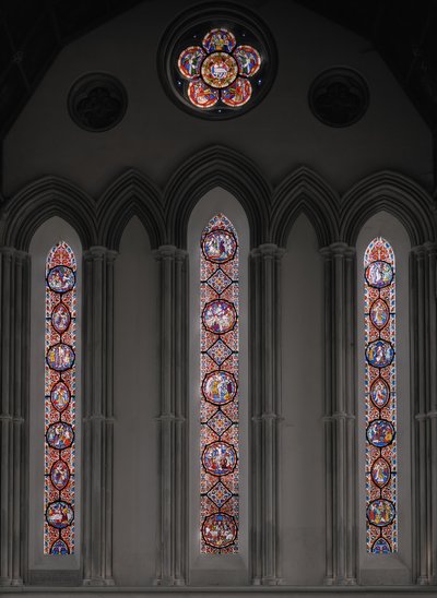 La passione di Cristo, finestra orientale da Augustus Welby Northmore Pugin