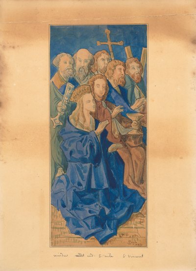 Finestra lato ovest, navata sud, San Vincenzo da Augustus Welby Northmore Pugin