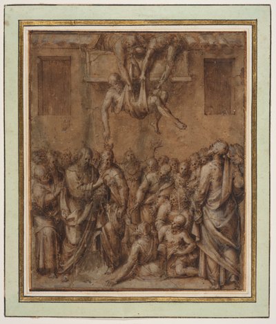 Cristo guarisce i malati da Aurelio Luini