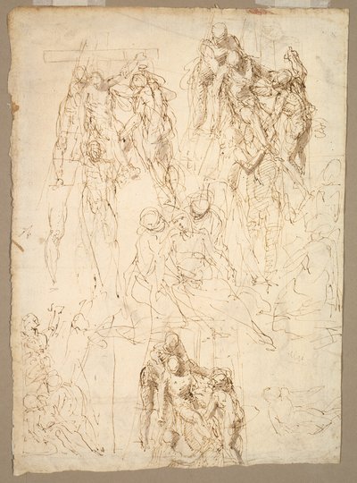 Studi per la deposizione da Aurelio Luini