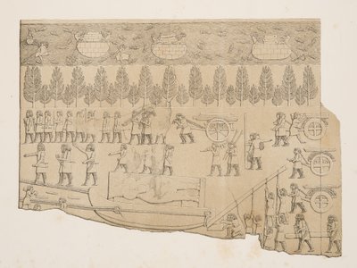 Disegno di Toro da Austen Henry Layard