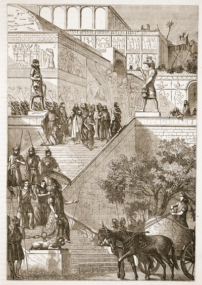 Il Palazzo di Kouyunjik, restaurato da Austen Henry Layard
