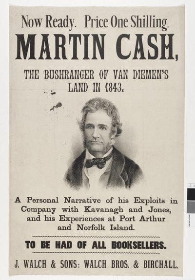 Ora Pronto. Prezzo Uno Scellino. Martin Cash, Il Bandito di Van Diemen