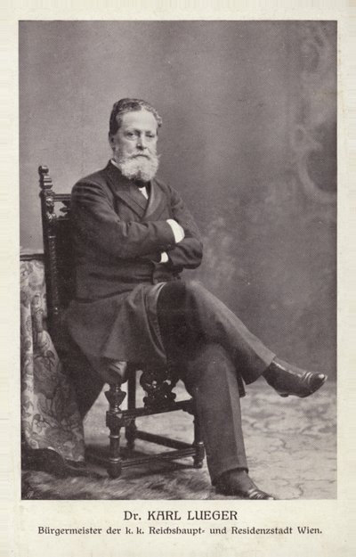 Karl Lueger da Austrian Photographer