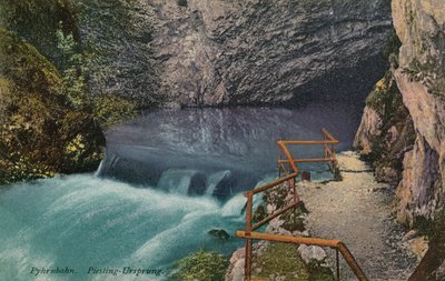 Cascata di Piesling-Ursprung sulla rotta Pyhrnbahn in Austria da Austrian Photographer