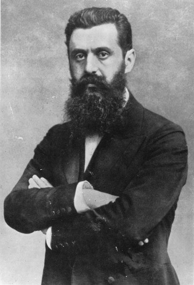 Theodor Herzl, 1903 da Austrian Photographer