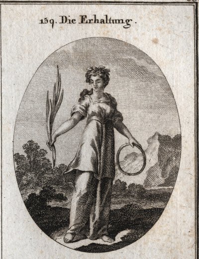 Allegoria della conservazione. Il ramo di cedro è incorruttibile ma è anche l