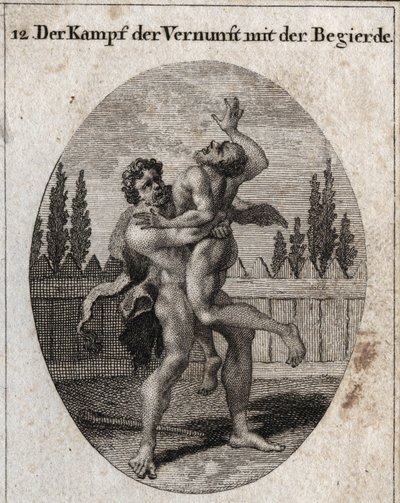 Allegoria della lotta tra ragione e appetito. L