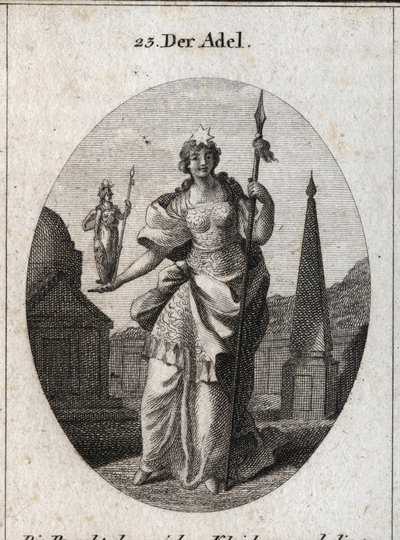 Allegoria della nobiltà. La stella significa l