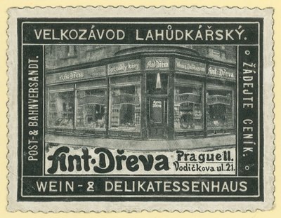 Enoteca e gastronomia Anton Dreva, Praga da Austrian School