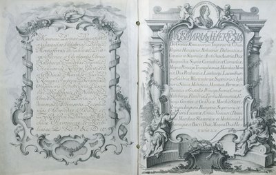 Ratifica austriaca del contratto di matrimonio per Maria Antonietta, arciduchessa d