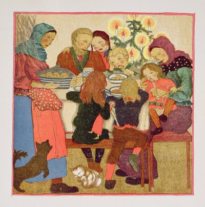Festa della vigilia di Natale, c.1910, da 