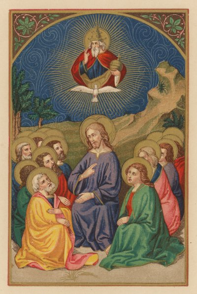 Cristo tra i discepoli da Austrian School