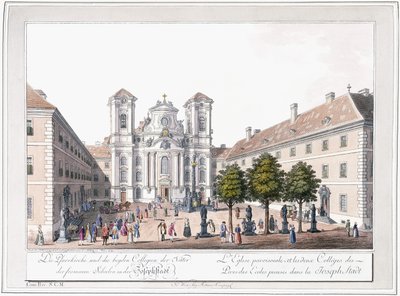 Chiesa e due scuole a Josefstadt, 1779-1792 da Austrian School