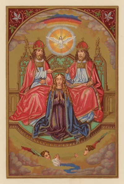 Incoronazione della Beata Vergine Maria da Austrian School
