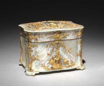 Scatola in Oro e Madreperla, c.1765 da Austrian School