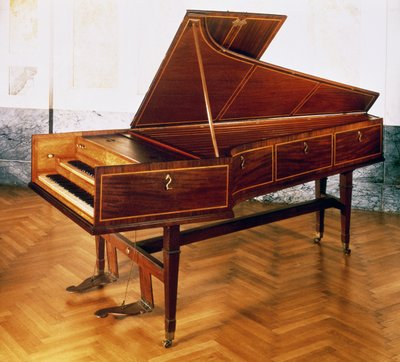 Clavicembalo appartenente a Franz Joseph Haydn (1732-1809) da Austrian School