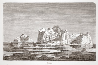 Iceberg, con il Tegetthoff, 1876 da Austrian School