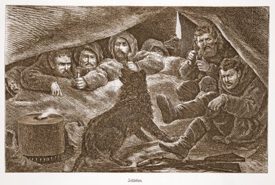 Vita nella tenda, 1896 da Austrian School