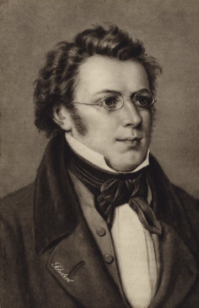 Ritratto di Franz Schubert da Austrian School